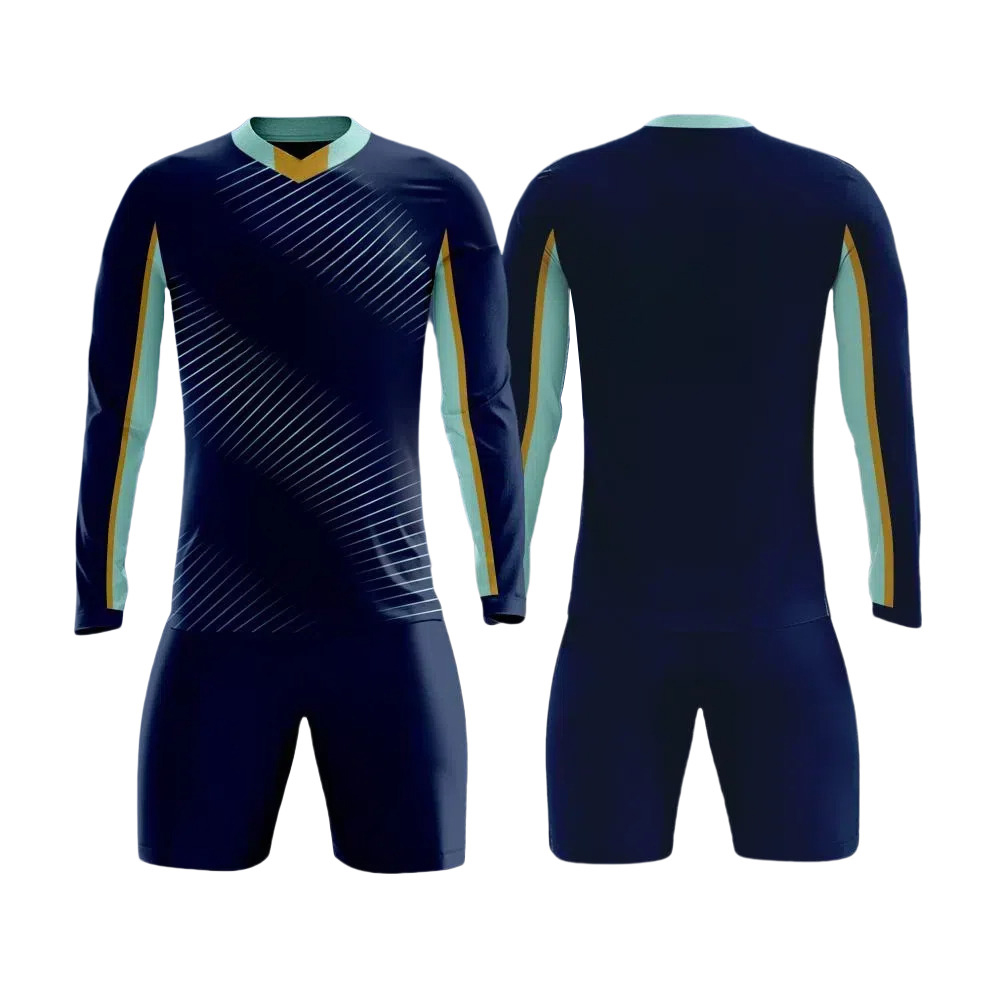 Sublimation custom made uniform jersey long sleeve