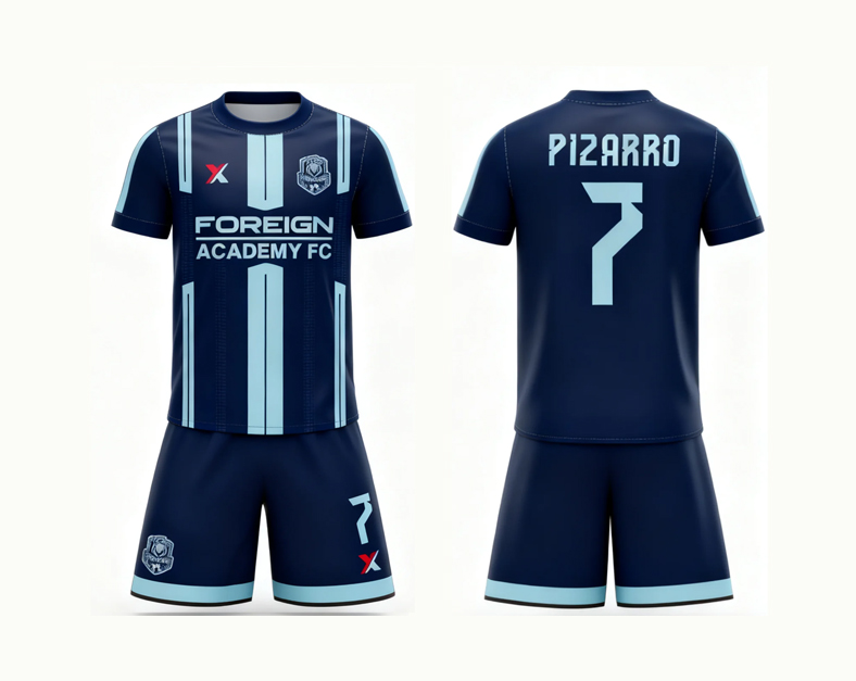 Sublimation custom made uniform jersey