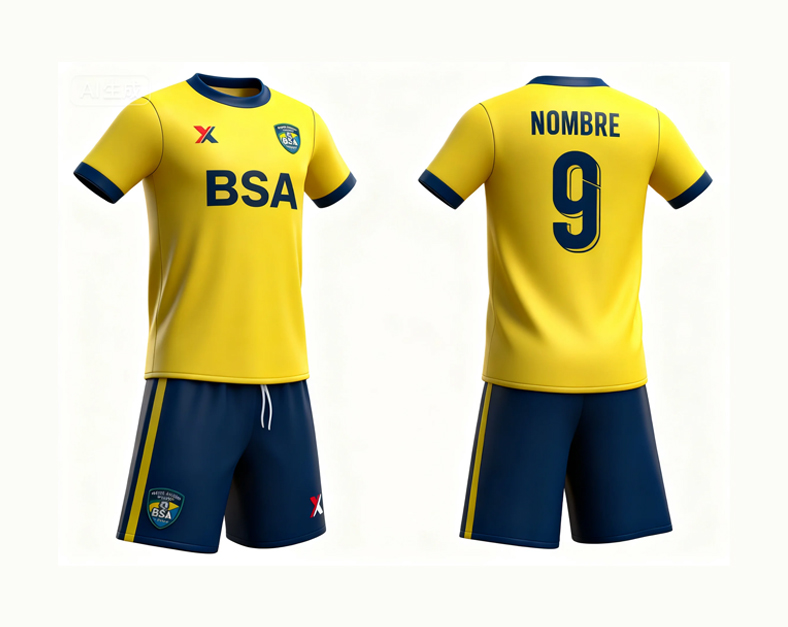 Sublimation custom made uniform jersey